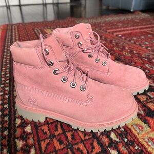 Timberland Women's Pink Boots